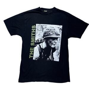The Smiths Shirt Small Black Meat is Murder Morrissey